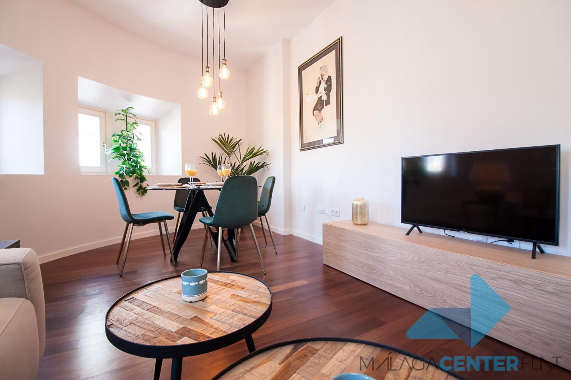 شقة Malaga Center Flat Luxury الغرفة الصورة